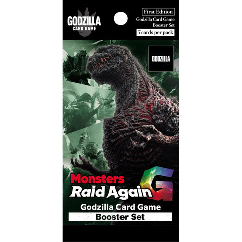 Godzilla Card Game - G: Monsters Raid Again Booster Pack