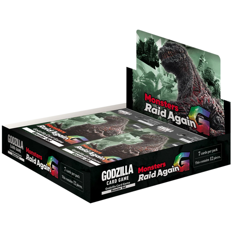 Godzilla Card Game - G: Monsters Raid Again Booster Box