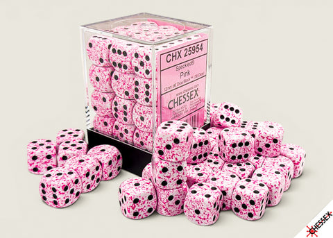 Chessex Speckled Dice Set: 36d6 12mm Pink