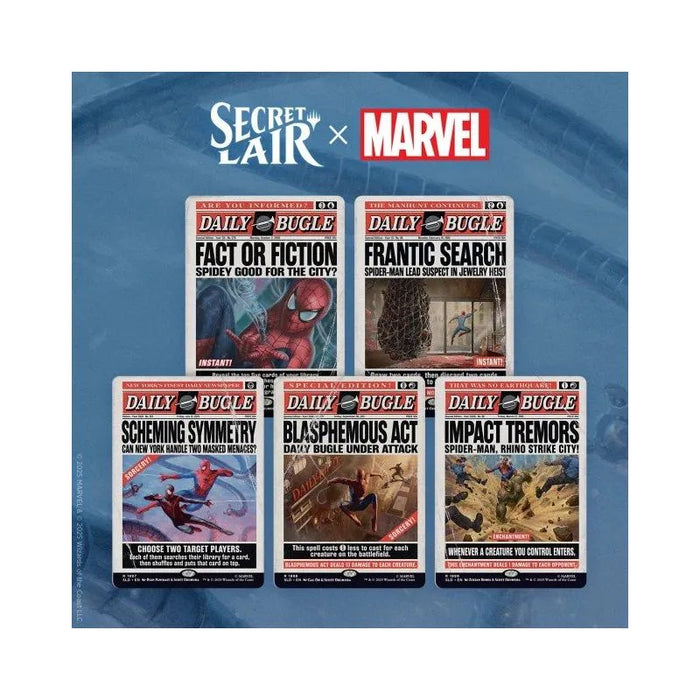 Magic: The Gathering - Secret Lair x Marvel's Spider-Man: Daily Bugle Breaking Foil Booster Box