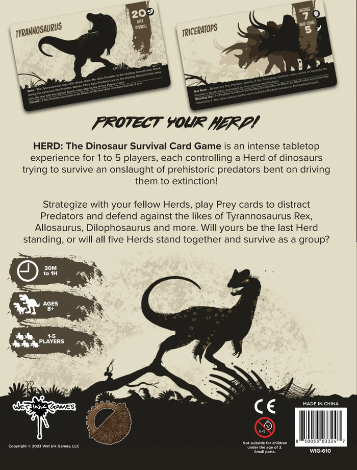 Herd: The Dinosaur Survival Card Game — Libellud