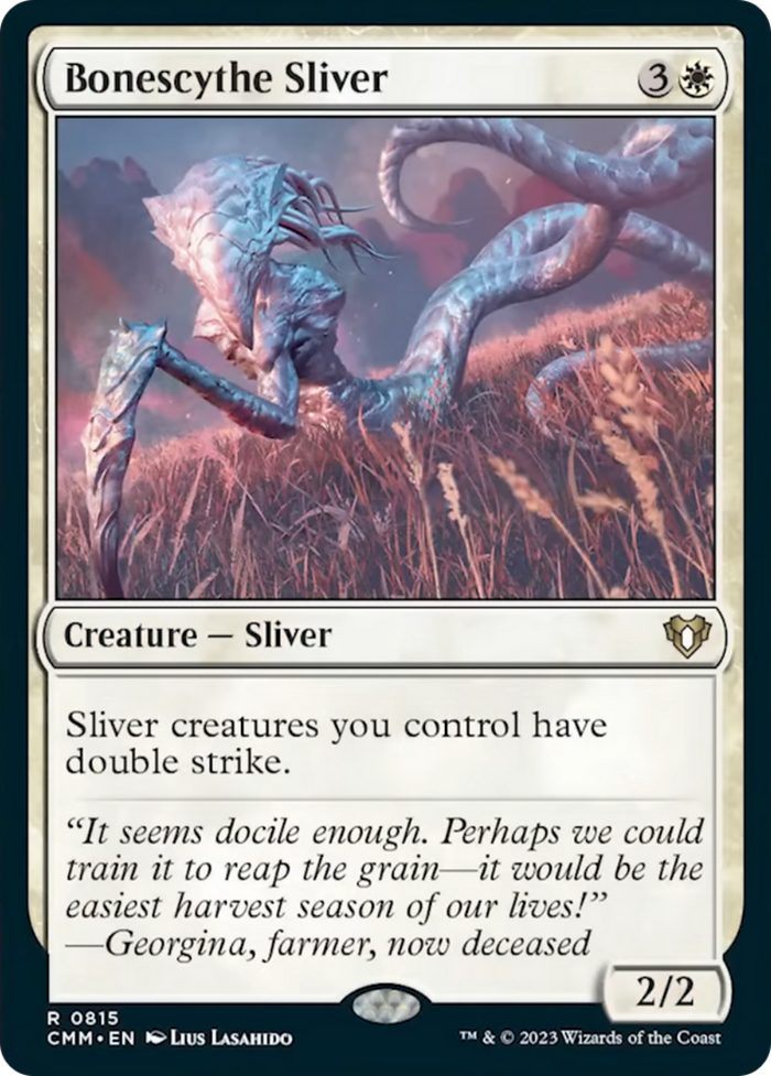 Bonescythe Sliver [Commander Masters]