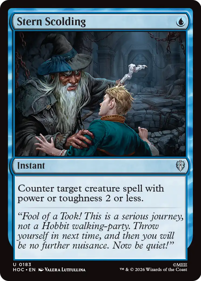 Stern Scolding [The Hobbit: Eternal-Legal]