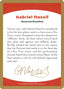 Gabriel Nassif Bio [World Championship Decks 2004]
