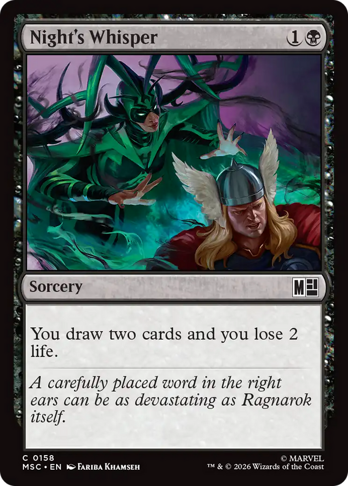 Night's Whisper [Marvel Super Heroes Commander]