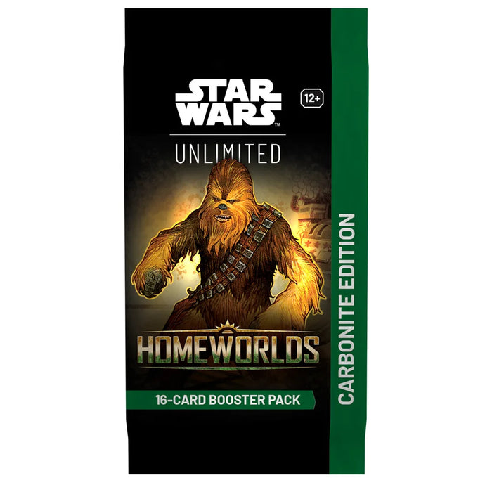 Star Wars: Unlimited Homeworlds Carbonite Edition Booster Pack