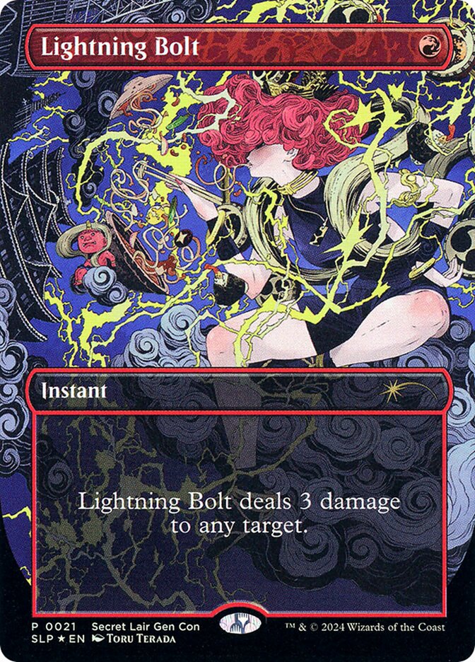Lightning Bolt [Secret Lair Showdown]