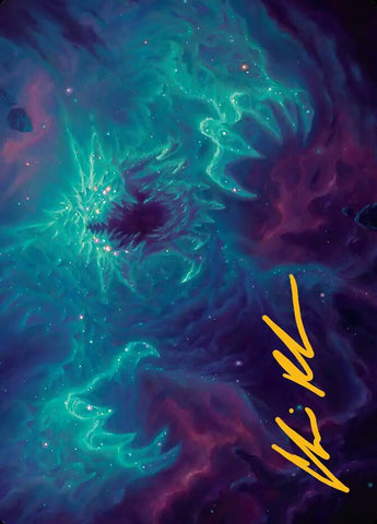 Cosmogoyf Art Card [Edge of Eternities Art Series]