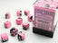 Gemini� 12mm d6 Black-Pink/white Dice Block� (36 dice)