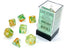 Nebula� Polyhedral Spring/white Luminary� 7-Die Set