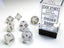 Frosted� Polyhedral Clear/black 7-Die Set