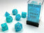 Cirrus� Polyhedral Aqua/silver 7-Die Set