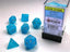 Luminary� Polyhedral Sky/silver 7-Die Set