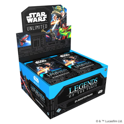Star Wars: Unlimited -  Legends of the Force: Booster Display