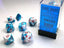 Gemini� Polyhedral Astral Blue-White/red 7-Die Set
