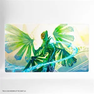 Playmat: Shiny: Magic: The Gathering-Secrets of Strixhavent - Quandrix, The Proof (ML)