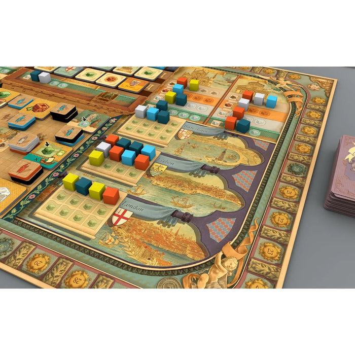 Calimala Board Game by Alley Cat Games – Medieval Trade Strategy