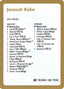 Janosch Kuhn Decklist 1997 [World Championship Decks 1997]