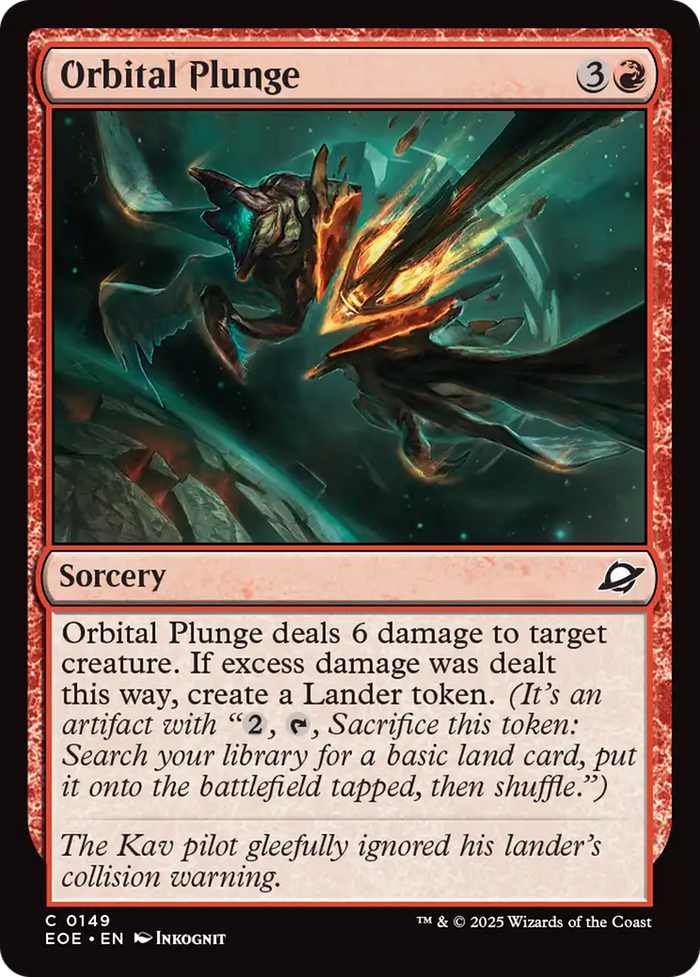 Orbital Plunge [Edge of Eternities]