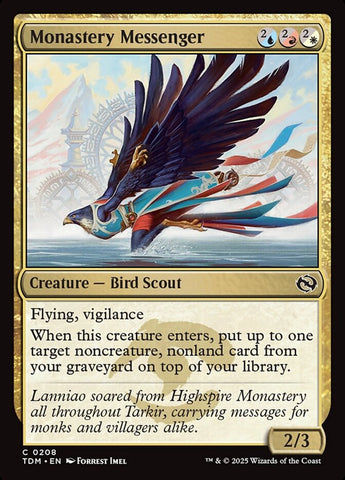 Monastery Messenger [Tarkir: Dragonstorm]