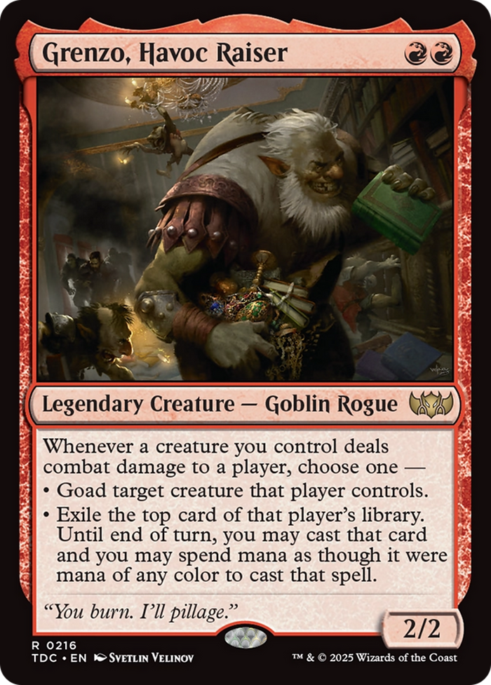 Grenzo, Havoc Raiser [Tarkir: Dragonstorm Commander]