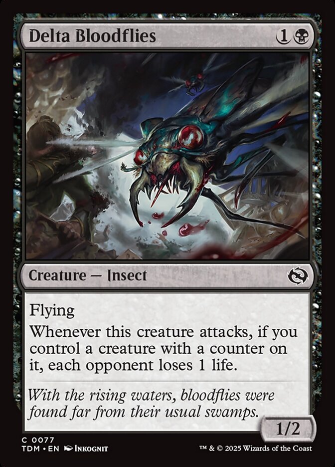 Delta Bloodflies [Tarkir: Dragonstorm]