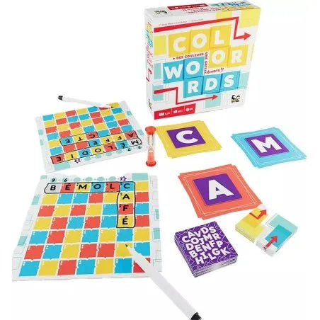 Color Words Board Game (EN) — Bankiiiz Editions