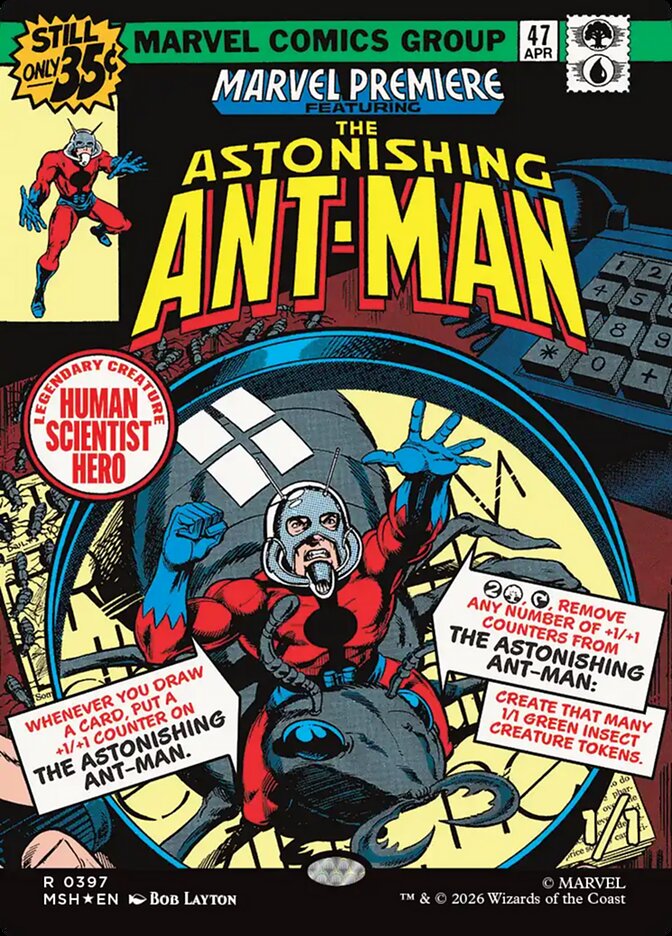 The Astonishing Ant-Man (Borderless) [Marvel Super Heroes]