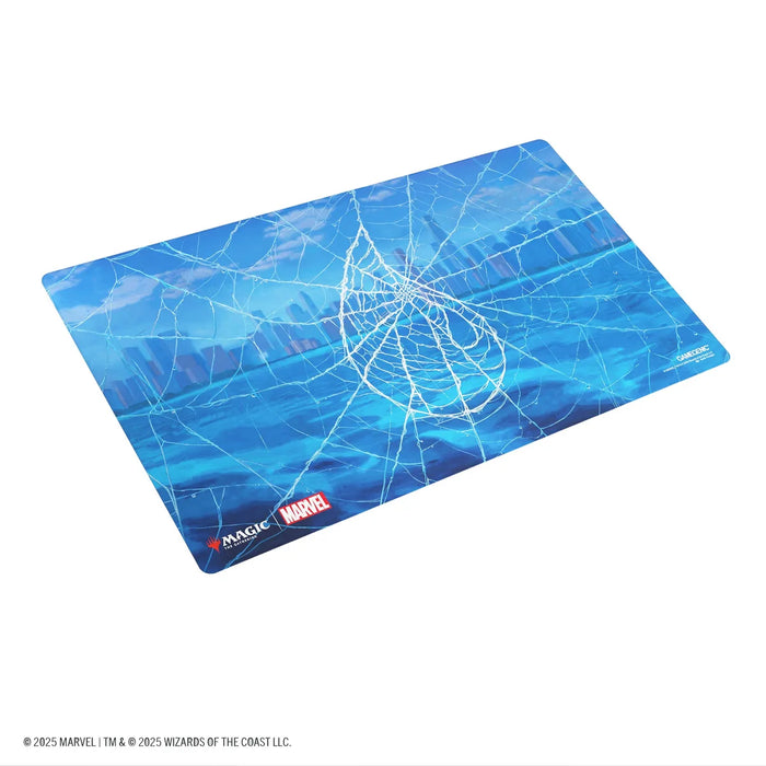 Magic: The Gathering | Marvel's Spider-Man Shiny Playmat - Spider-Man Island