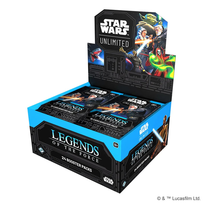 Star Wars: Unlimited -  Legends of the Force: Booster Display