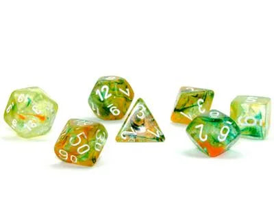 Nebula� Polyhedral Spring/white Luminary� 7-Die Set