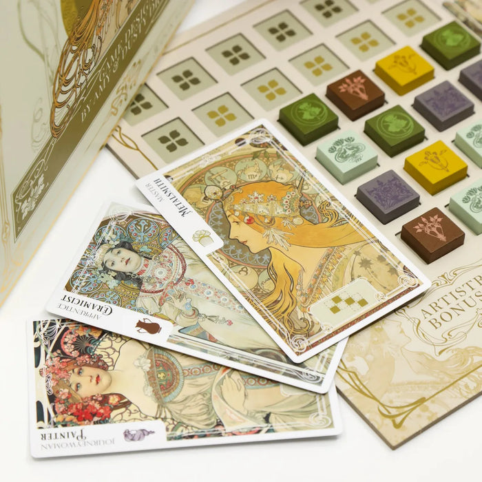 Art Nouveau Artistry Board Game | Dux Somnium Games