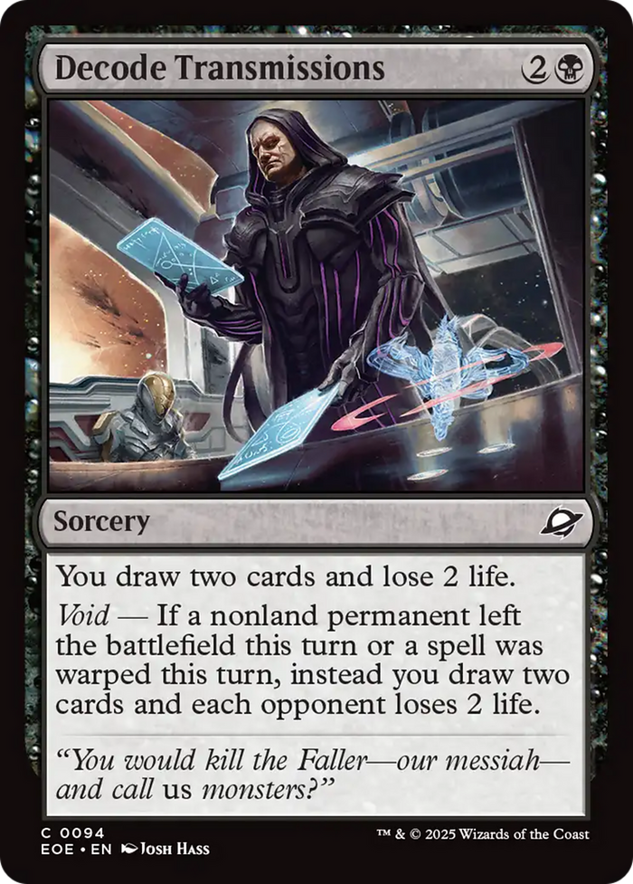 Decode Transmissions [Edge of Eternities]