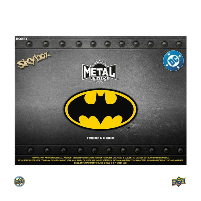 2025 Upper Deck Skybox Metal Universe Batman Hobby Box