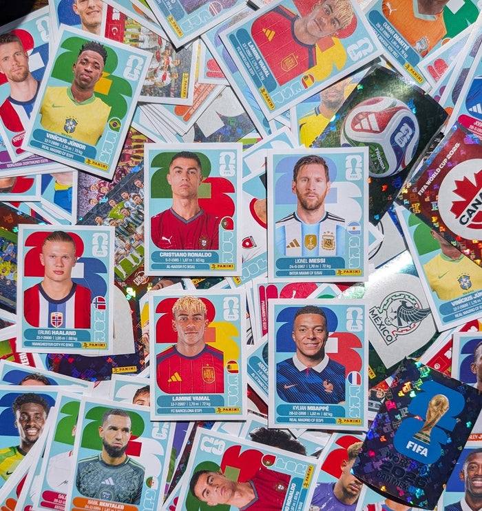 2026 Panini FIFA World Cup Soccer Official Sticker Collection - 50 Count Box