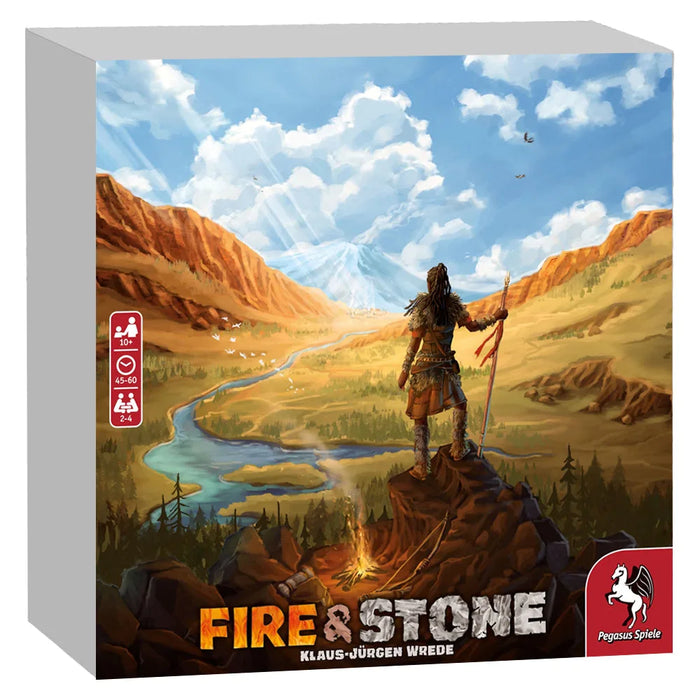 Fire & Stone Board Game — Pegasus Spiele Strategy Game 2022