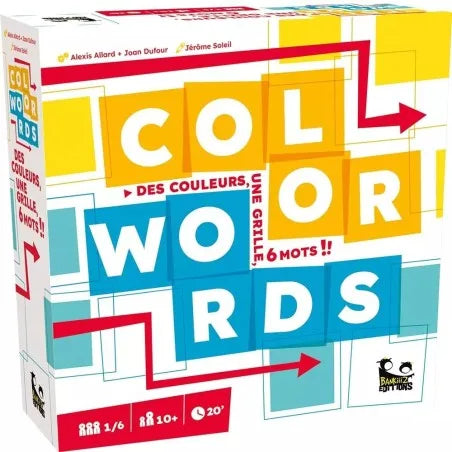 Color Words Board Game (EN) — Bankiiiz Editions
