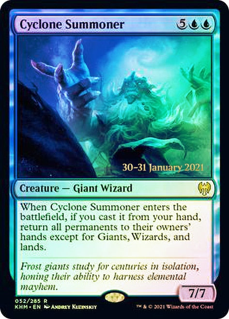 Cyclone Summoner [Kaldheim Prerelease Promos]