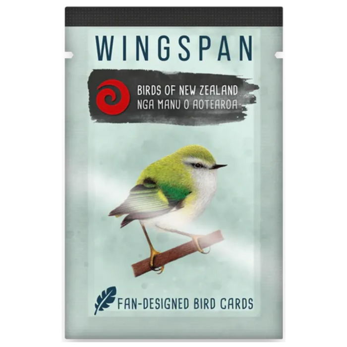 Wingspan Birds of New Zealand – 25 Fan-Designed Bird Cards