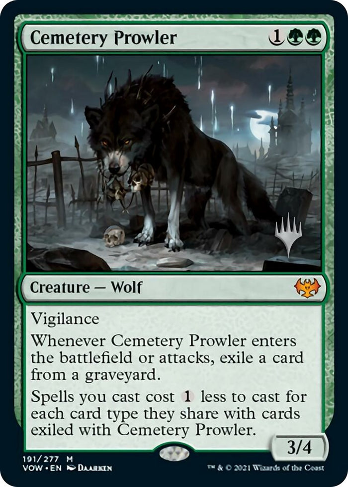 Cemetery Prowler (Promo Pack) [Aetherdrift Promos]