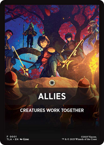Allies Theme Card [Avatar: The Last Airbender: Eternal-Legal]