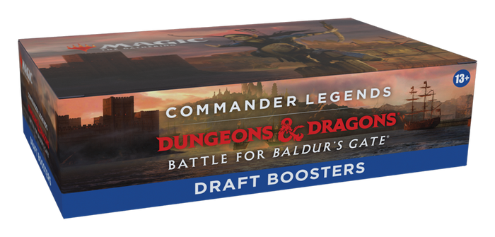 Commander Legends: Battle for Baldur's Gate - Draft Booster Display