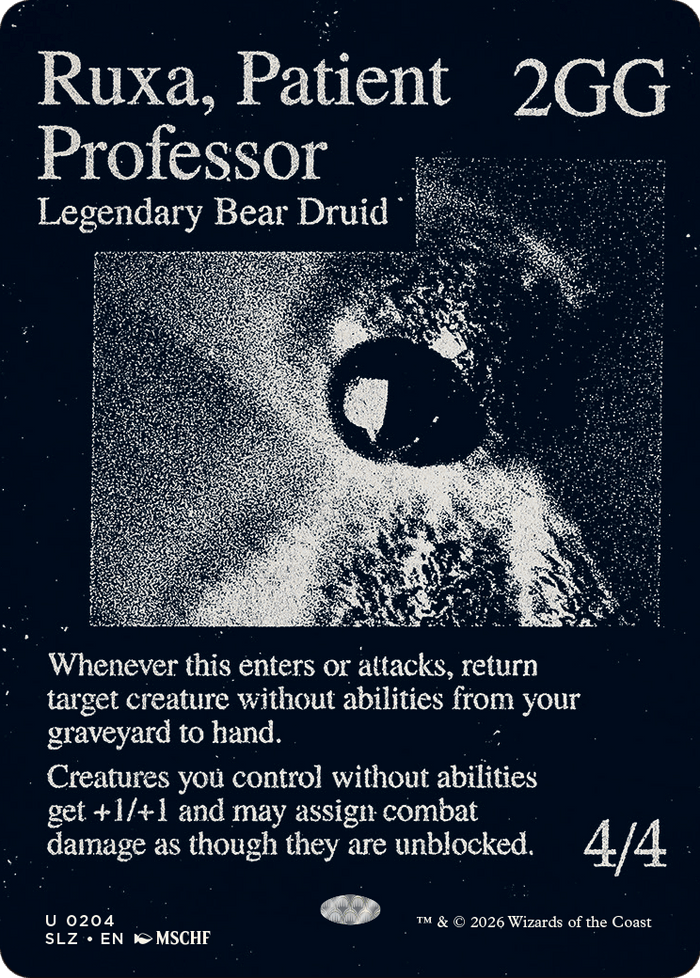 Ruxa, Patient Professor (0204) [Secret Lair x MSCHF: The Zeta Set]