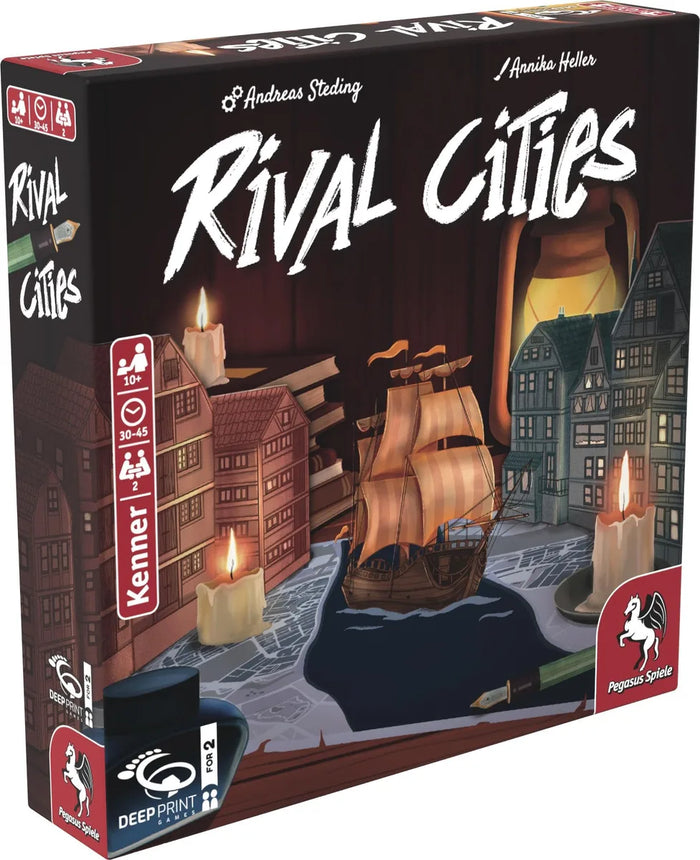Pegasus Spiele Rival Cities Board Game