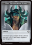 Elk // Emblem - Oko, Shadowmoor Scion Double-Sided Token [Lorwyn Eclipsed Tokens]