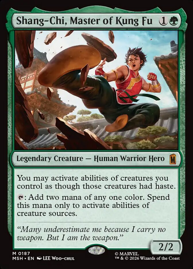 Shang-Chi, Master of Kung Fu [Marvel Super Heroes]