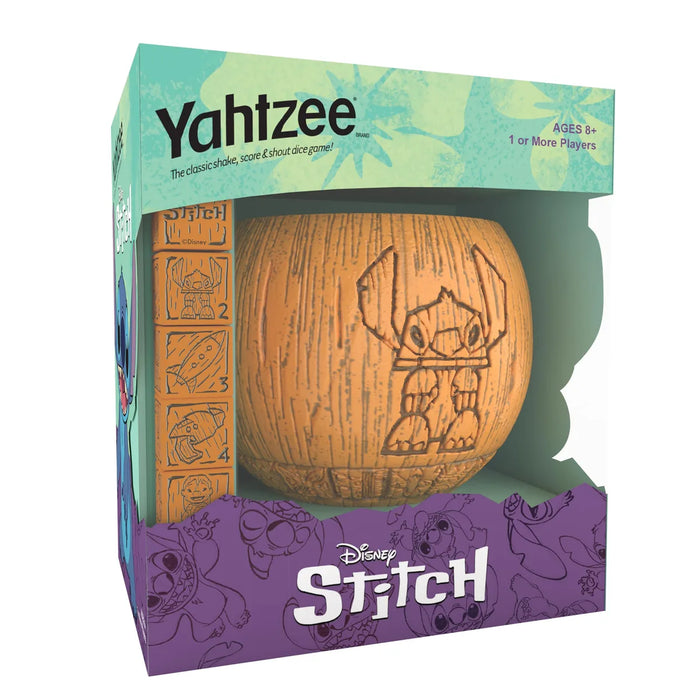 USAopoly Yahtzee Disney Stitch Special Edition Dice Game