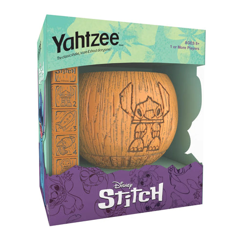 USAopoly Yahtzee Disney Stitch Special Edition Dice Game