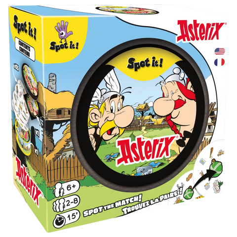 Spot It! Asterix – 5 Games in 1 Card Game | Boreal Gaming