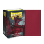 Dragon Shield: Standard 100ct Sleeves - Blood Red (Matte)